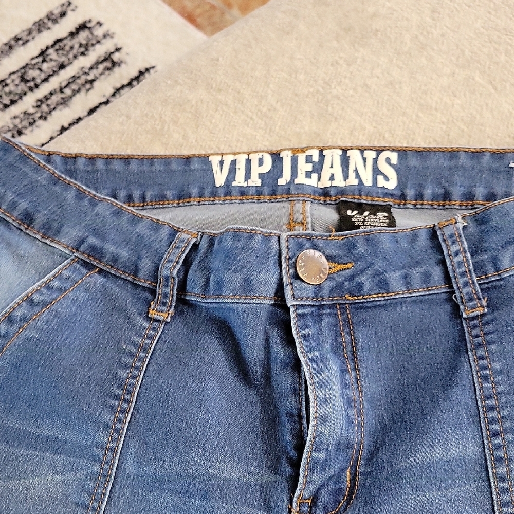 VIP Men's Blue Denim
